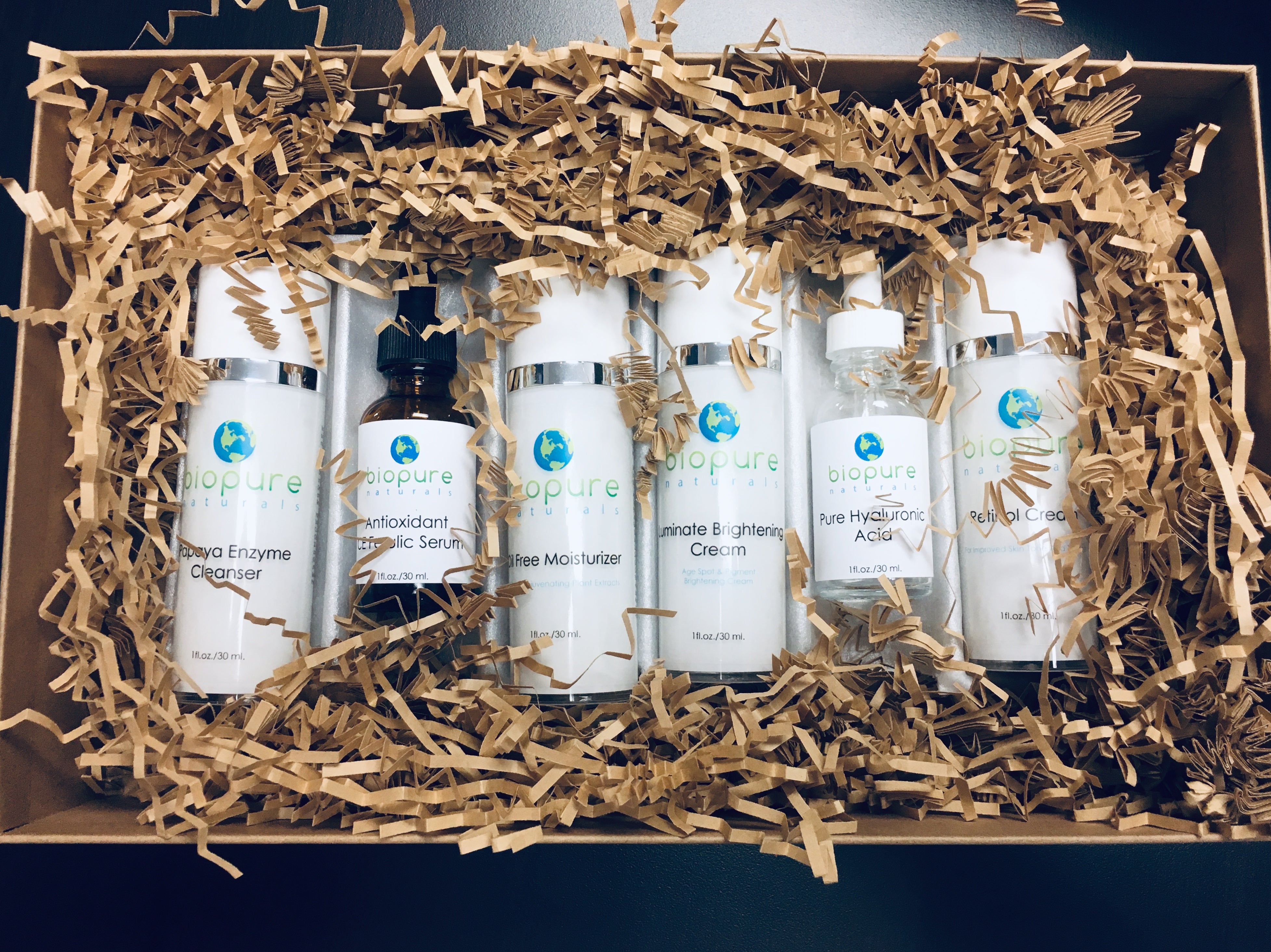 Skincare Kit - Skin Type Kit Aqua (Water) for Anti-aging and Dry Skin Types